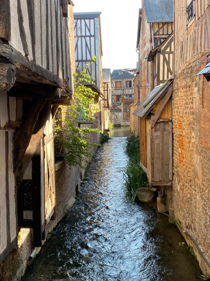 Chambres Et Table D'Hotes Du Coquerel Saint-Simeon  ภายนอก รูปภาพ